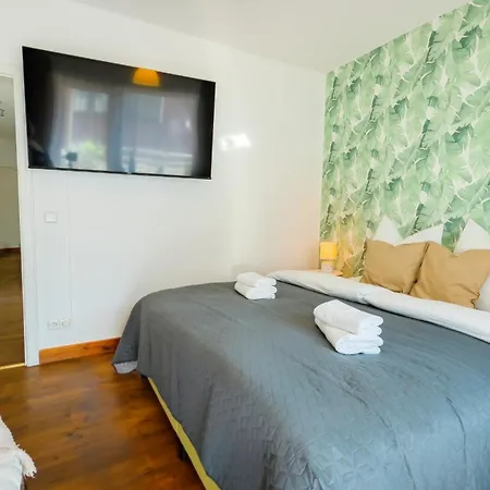 The Big Muenster Fuer Bis Zu 12, Whirlpool, Sauna, Zentral, Tischfussball, Balkon, Gasgrill